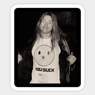 Jerry Cantrell Funny Tee Sticker